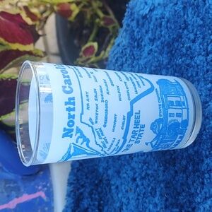 NC Vintage glass cup